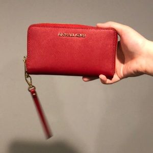 Michael Kors Red wallet Brand NEW